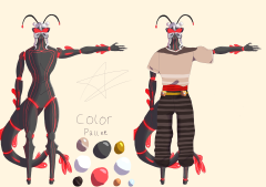 Character sheet by Azraarts