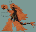An elder Nythera individual. Art by Dani @duckitape