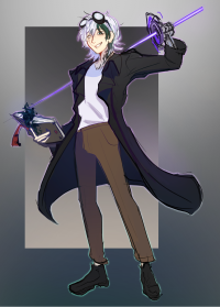 Keleon Full-Body Art (By @ktghostie on Discord)