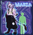 Maria Steele, a Thalassan player character.