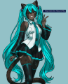 Dr. Sherazi as Hatsune Miku