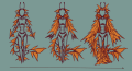 Progression of the Serglige. Art by Dani @duckitape