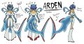 Arden Steele, a rather physiologically abnormal Thalassan.